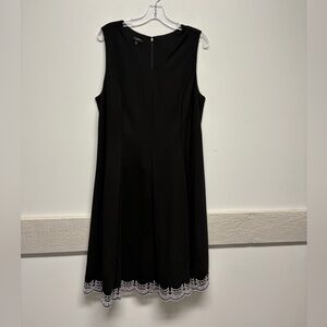 Talbots Plus Size Black Dress